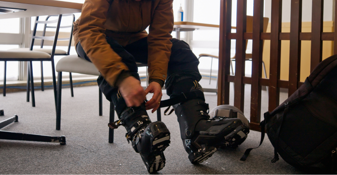 ブーツの履き方